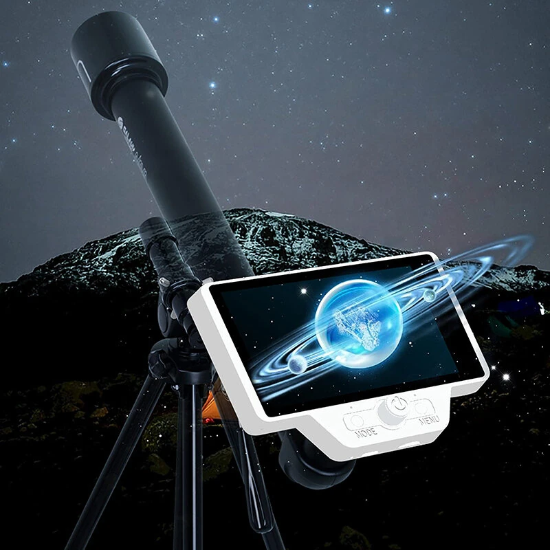 (image for) GUOBIN 2K 1080P Digital Telescope Eyepiece 5 Inch HD Display Camera Wireless for Gift Education Interesting High Definition Camera